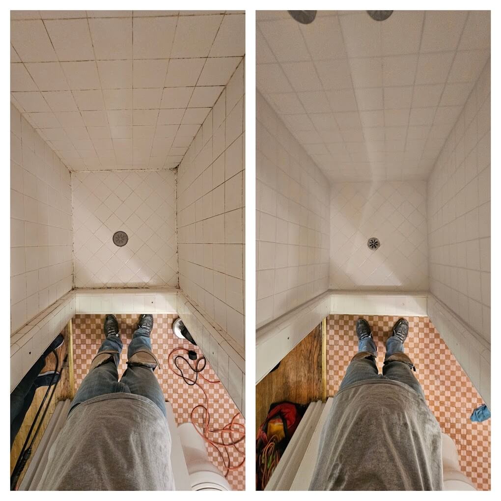 What is the average cost of shower regrouting?