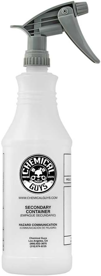 chemically resistant spray bottle